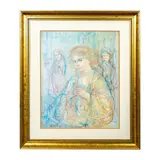 1917-2014) by Limited Edition Lithograph, Framed limited edition color lithograph on paper of "The Gol, sold Aug 2023