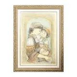 1917-2014) by Limited Edition Lithograph, Mother and child of Thera is an outstanding color lithograph, sold Aug 2023