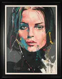 Portrait of a Woman by Wakaba Mutheki, oil on canvas, sold Oct 2023