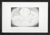 The Smile by Louise Bourgeois, 2001, Etching with Drypoint on Wove Paper, sold Apr 2024