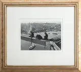 Loading Rivets Against San Francisco Skyline by Peter Stackpole, 1935, Gelatin Silver Print, sold Apr 2024