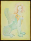 Sphinx Ariane by Léonor Fini, 1970, Lithograph in Colors, sold Apr 2024
