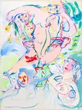 The Toast by Eva Bouzard-Hui, Oil on Canvas, sold Apr 2024