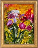 Vibrant by Joan Hyde Shapiro, Acrylic on Board, sold Apr 2024