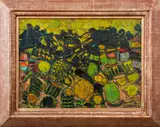 Coutre-Jour de Soir by André Cottavoz, 1958, Oil on Canvas, sold May 2024