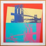 Brooklyn Bridge by Andy Warhol, 1983, Screenprint in Colors, sold May 2024