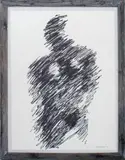 Abstract Composition by Domenick Capobianco, 2013, Ink on Paper, sold May 2024