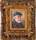 Portrait of a Man by Ramon Horsfield, Oil on Canvas, sold May 2024