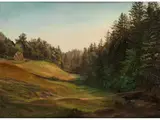 Aus dem Vorderstoder by Anton Schiffer, 1811 Graz – 1876 Wien, oil on paper, sold Sep 2020