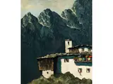 Bei Kufstein by Hans Hösch, oil on canvas, sold Mar 2025