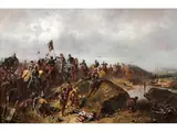 Nach der Schlacht by Pierre Jean Jacques Fardon, oil on panel, offered Sep 2024