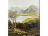 Der Tegernsee by Otto Eduard Pippel, oil on board, offered Jun 2024