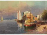 Monte Brione Castelletto – Gardasee by Franz Waldegg, oil on board, offered Sep 2024