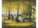 Am see by Alexander Thiele, oil on canvas, sold Sep 2023