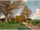 Die Linden Lüfte Sind Erwacht by Otto Strützel, 1855 Dessau – 1930 München, oil on canvas, sold Apr 2018