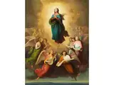 Mariae Himmelfahrt by Augustin Palme, oil on canvas, offered Mar 2026