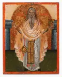 Griechisch, um 1800 by Hl. Charalampios, tempera, offered Jun 2024