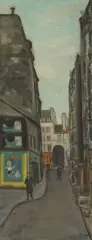 Strassenansicht in Paris by Varlin, 1957, oil on canvas, sold Jun 2024
