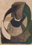 Ohne Titel by Josef Staub, 1969, watercolor, offered Jun 2024