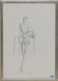 Also sprach Zarathustra by Robert Indermaur, 1966, pencil, sold Jun 2024