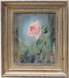 Rote Rosen by Oskar Lüthy, 1944, oil on panel, sold Jun 2024