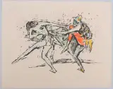 Tanz by Alois Carigiet, color lithograph, offered Jun 2024