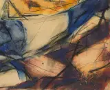 Kürbisse in Schale by Christian Rohlfs, 1921, mixed media, offered Mar 2024