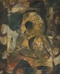 Ohne Titel by Philippe Cognée, 1990, mixed media, sold Mar 2024
