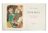 Poèmes by Marc Chagall, collage, sold Mar 2024