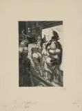 Frontsoldat in Brüssel by Otto Dix, aquatint, offered Mar 2024