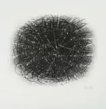 Ohne Titel by Günther Uecker, 1980, lithograph, sold Mar 2024