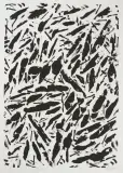 Blätter by Günther Uecker, 1990, lithograph, sold Mar 2024