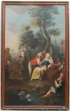 Galante Szene by Norditalien, 18.Jh., oil on canvas, sold Mar 2024
