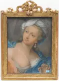 Bildnis einer Dame mit Perlenschmuck by M. B. Kolbin, 1783, pastel, sold Mar 2024