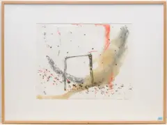 Ohne Titel by Felix Droese, 1990, oil, offered Mar 2024