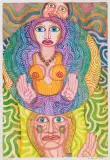 Wunderkugel by Robert Zeppel-Sperl, 1983, watercolor, offered Mar 2024