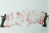 Fallen Angel by Arman, 1977, color screenprint, offered Jun 2026