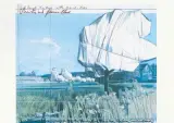 Wrapped Trees by Christo, 1992, offset lithograph, sold Sep 2025