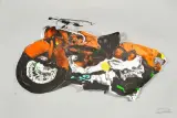 Motorrad by C. Baldaccini César, color screenprint, offered Jun 2025