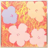 nach Flowers by Andy Warhol, color screenprint, sold Mar 2025
