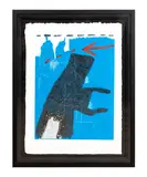 Architecture by James Coignard, circa 1991, etching on hand made paper, sold Jan 2023