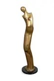 Untitled by Cila Leviush, bronze nude in the style of the Venus de Milo, sold Jan 2023