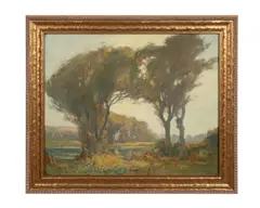 Untitled by Augustus William Enness, oil on canvas, sold Jan 2023