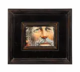 Mentor by Dale Rayburn, acrylic on wooden panel, sold Jan 2023