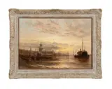 untitled by Henry Thomas Dawson, 1879, oil on canvas, sold Jan 2023