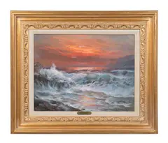 Untitled by Alexander Dzigurski, oil on canvas, sold Jan 2023