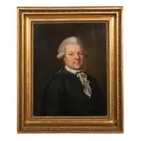 Untitled by Anders Eklund, 1783, oil on canvas portrait of Jacob Palm Svensson (Swedish 1748-1821), sold Jan 2023