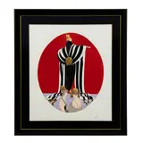 Monaco by Romain de Tirtoff Erte, circa 1986, serigraph on paper, sold Jan 2023