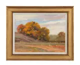 Untitled by Damon Carter, oil on canvas board, sold Jan 2023