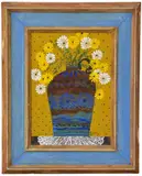 Untitled by Harry Dunn, acrylic on panel, sold Dec 2024